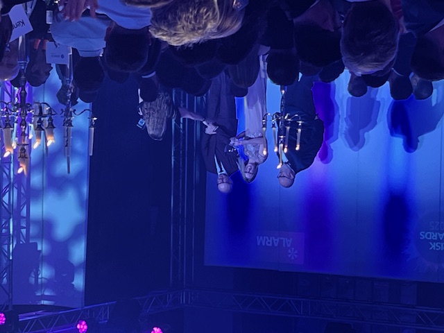 Lorna Whinyates on stage