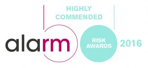 Alarm Awards Highly Commended logo