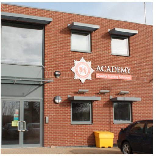 Firefighter training academy headquarters.
